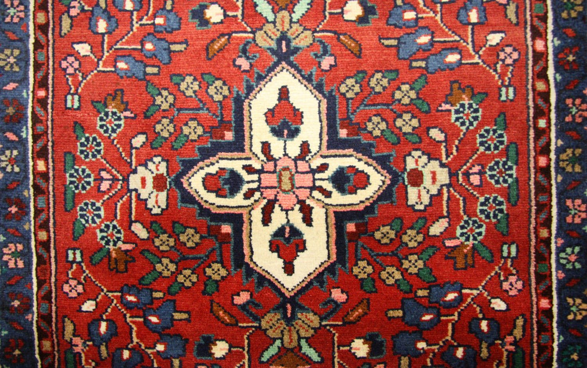 Runner Perser Rug - Nomadic - 385 x 89 cm - red