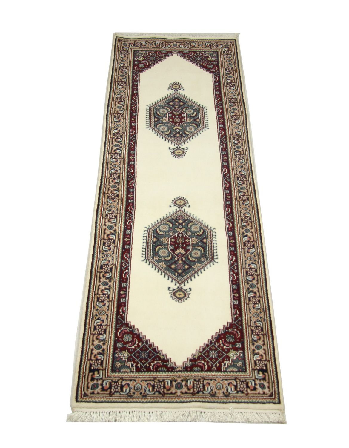 Runner Perser Rug - Bidjar - 263 x 77 cm - beige