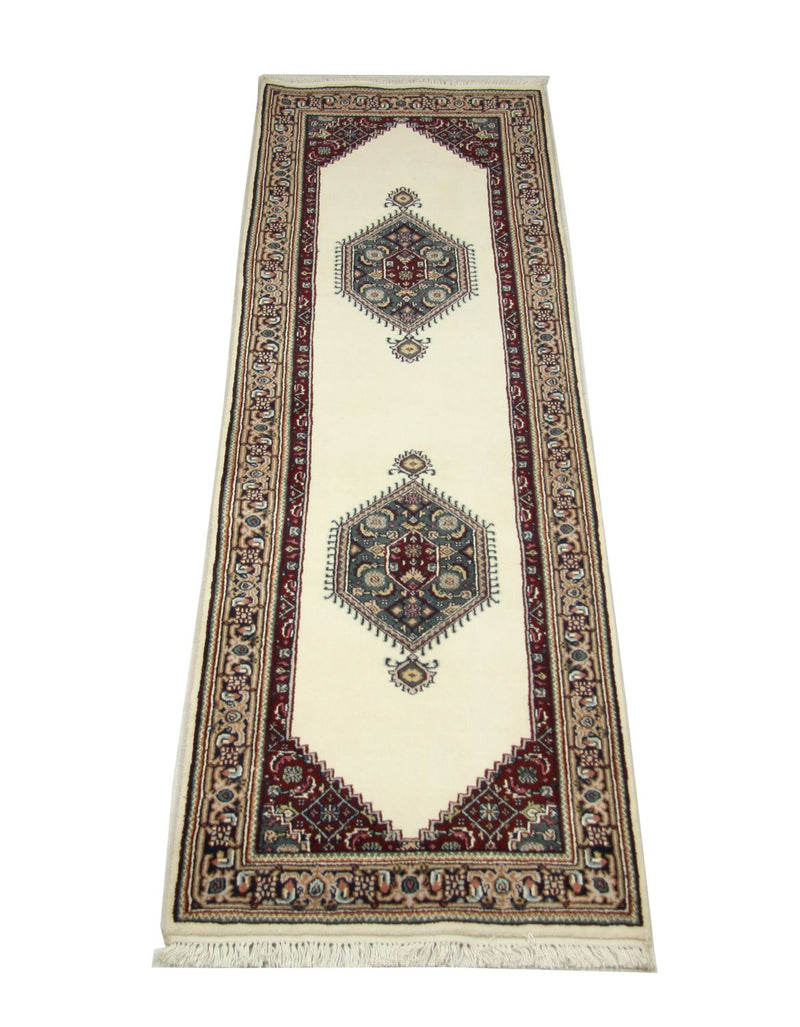 Runner Perser Rug - Bidjar - 263 x 77 cm - beige