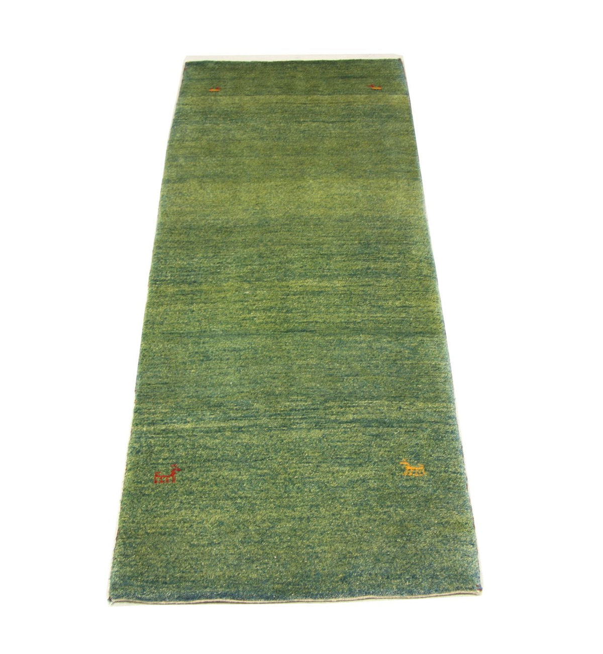 Runner Gabbeh Rug - Perser - 233 x 84 cm - green