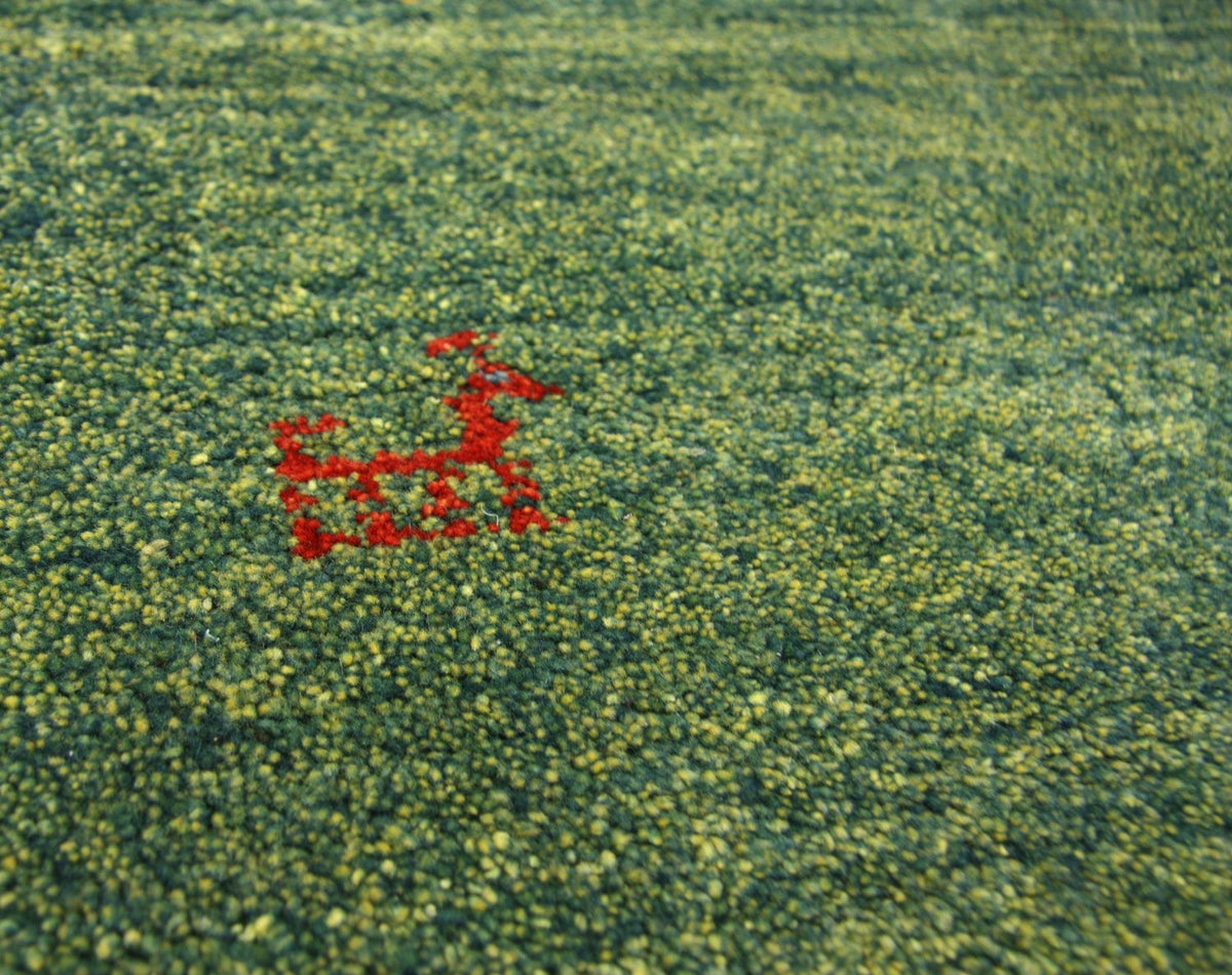 Runner Gabbeh Rug - Perser - 233 x 84 cm - green