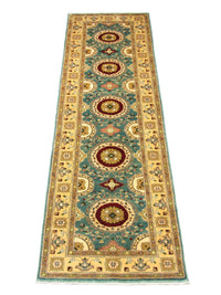 Runner Ziegler Rug - 293 x 81 cm - blue