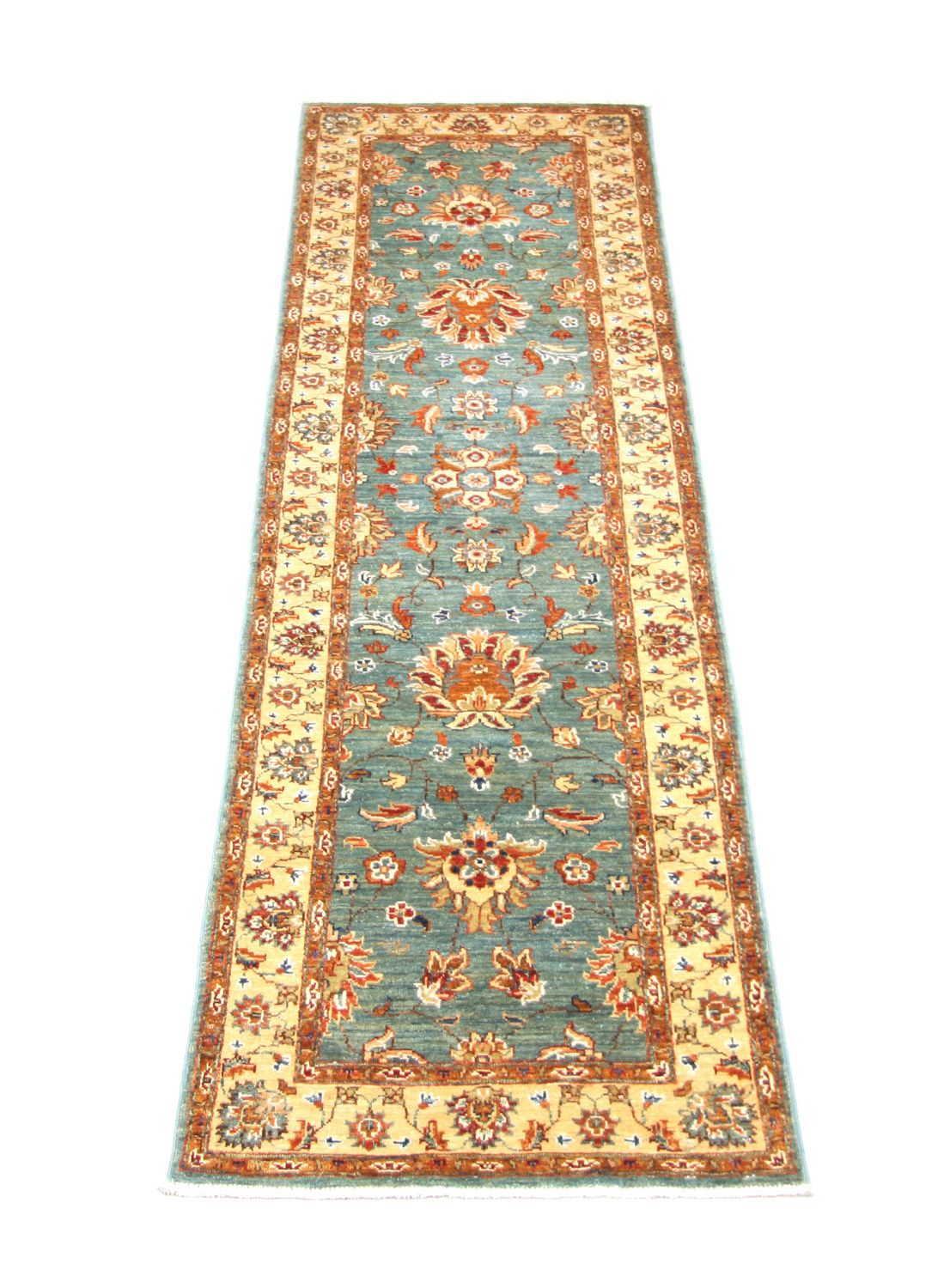 Runner Ziegler Rug - 262 x 71 cm - blue