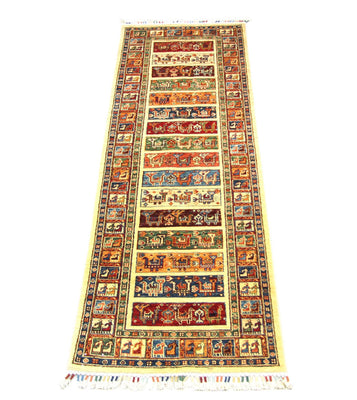 Runner Ziegler Rug - 258 x 82 cm - multicolored