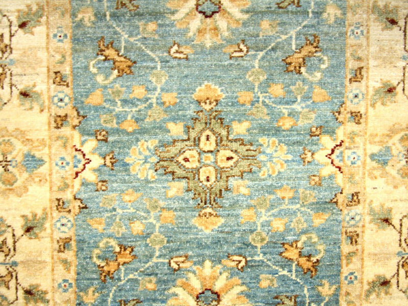 Runner Ziegler Rug - 292 x 84 cm - blue