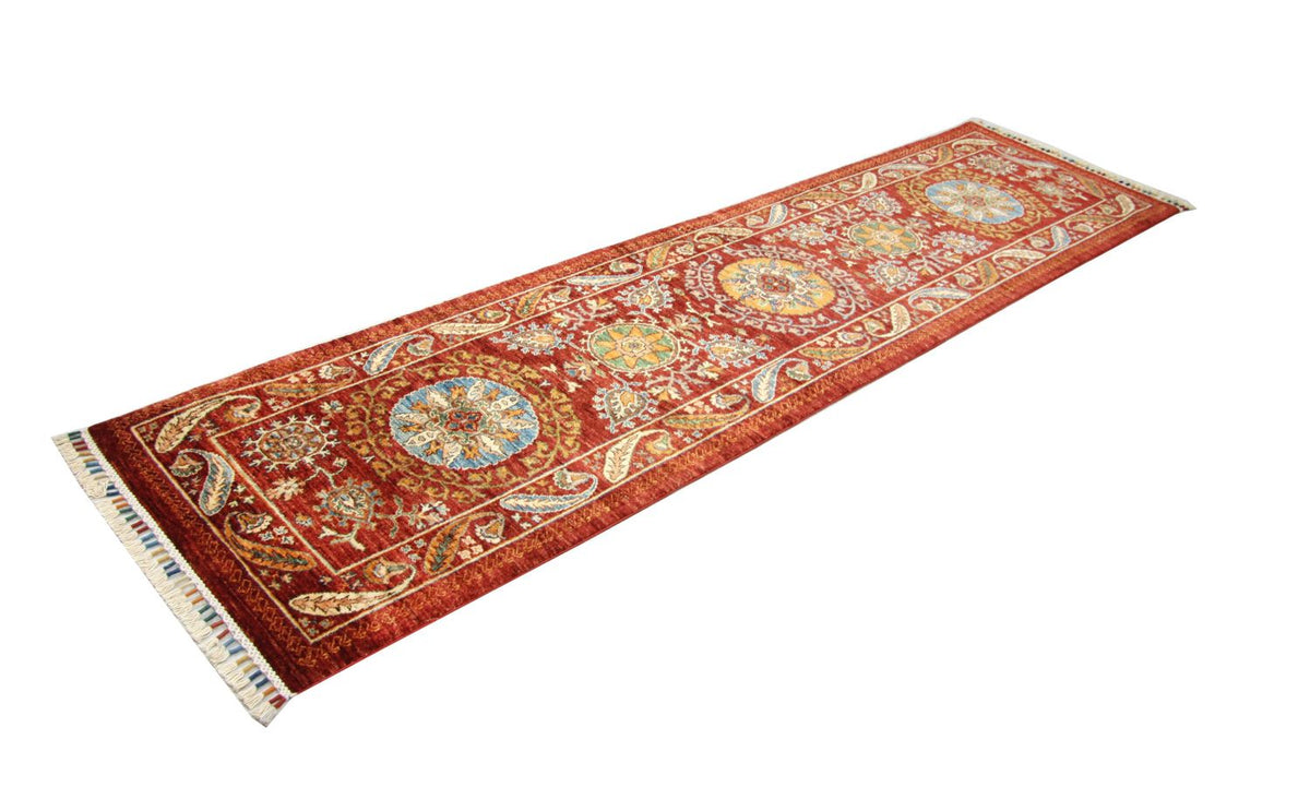 Runner Ziegler Rug - 306 x 79 cm - red