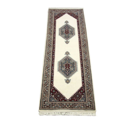 Runner Oriental Rug - 247 x 76 cm - beige