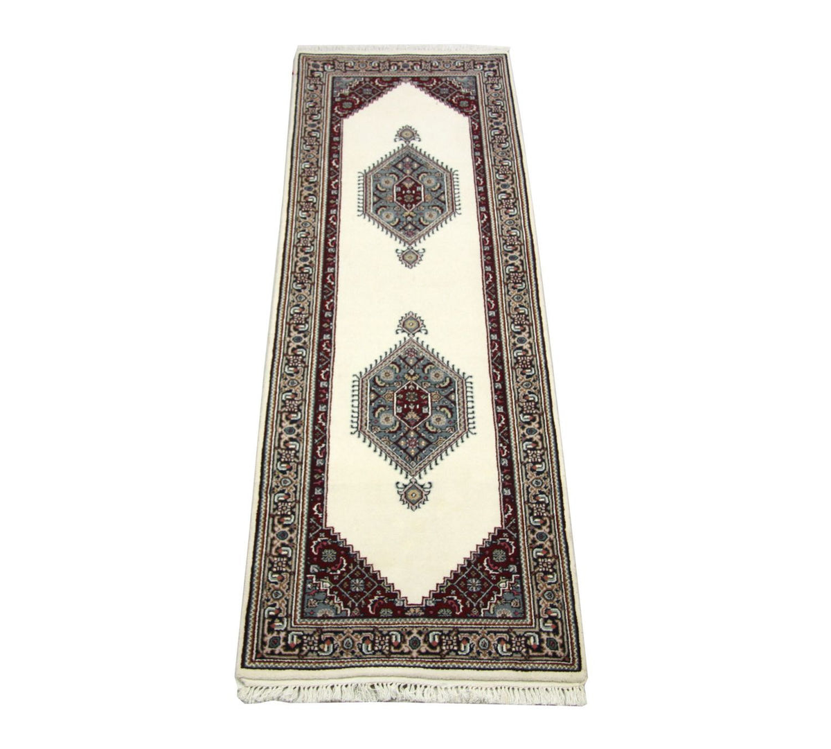 Runner Oriental Rug - 247 x 76 cm - beige