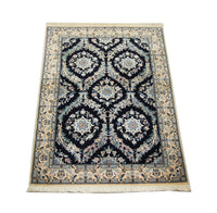 Perser Rug - Nain - 145 x 96 cm - dark blue