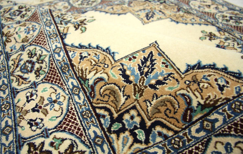 Perser Rug - Nain square  - 105 x 97 cm - natural white