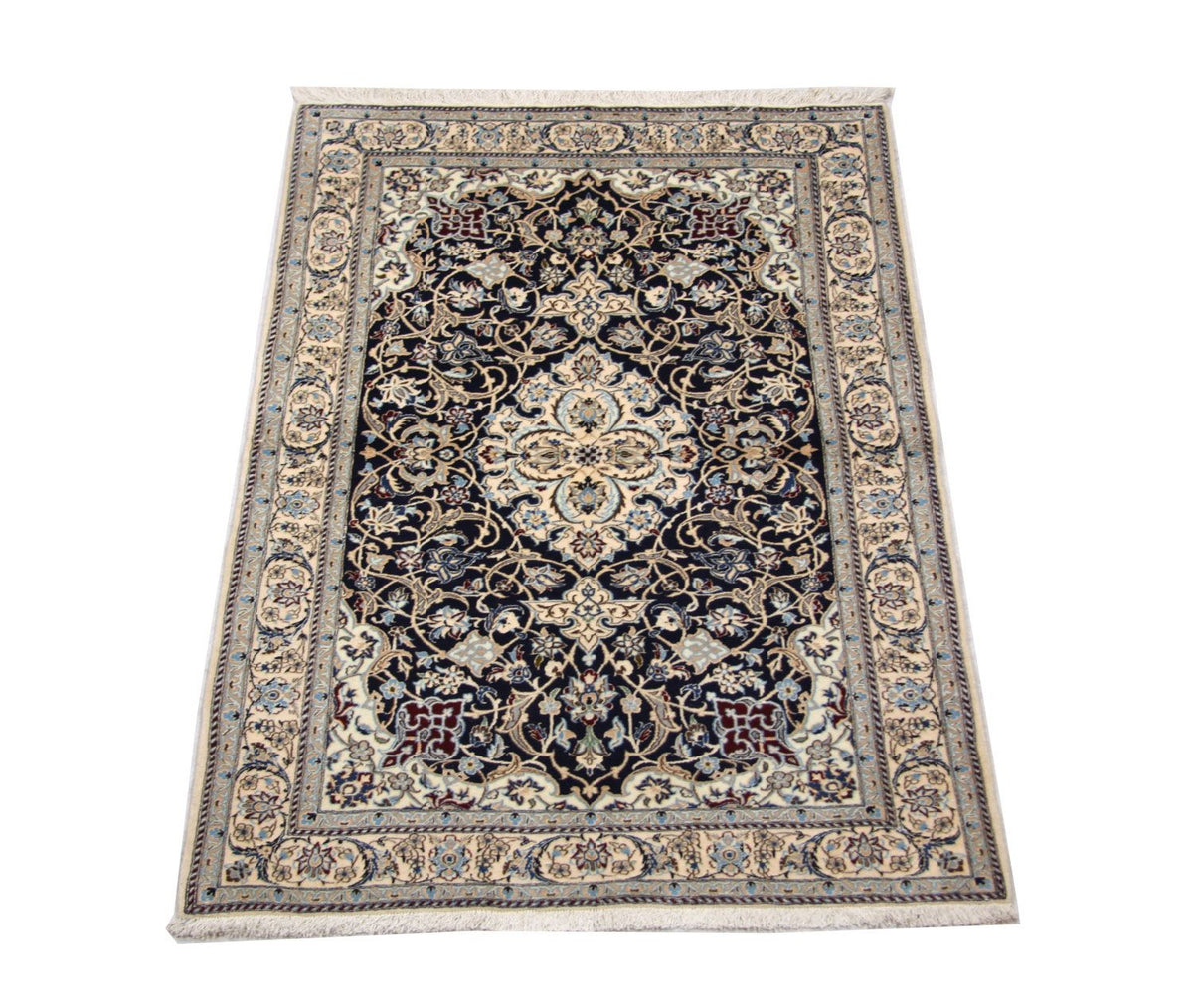 Perser Rug - Nain - Premium - 152 x 106 cm - dark blue