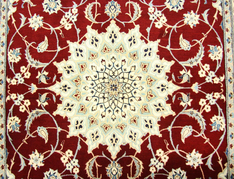Perser Rug - Nain - Premium - 192 x 125 cm - red