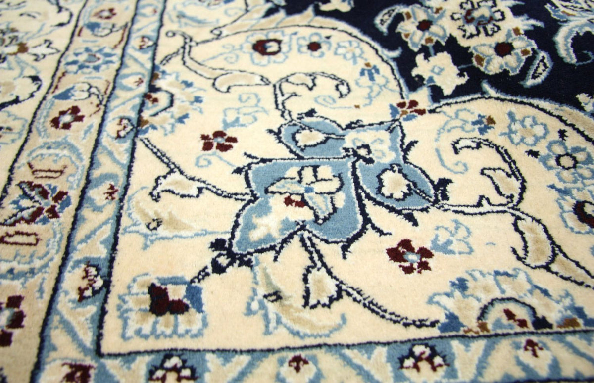 Perser Rug - Nain - Premium - 256 x 172 cm - dark blue