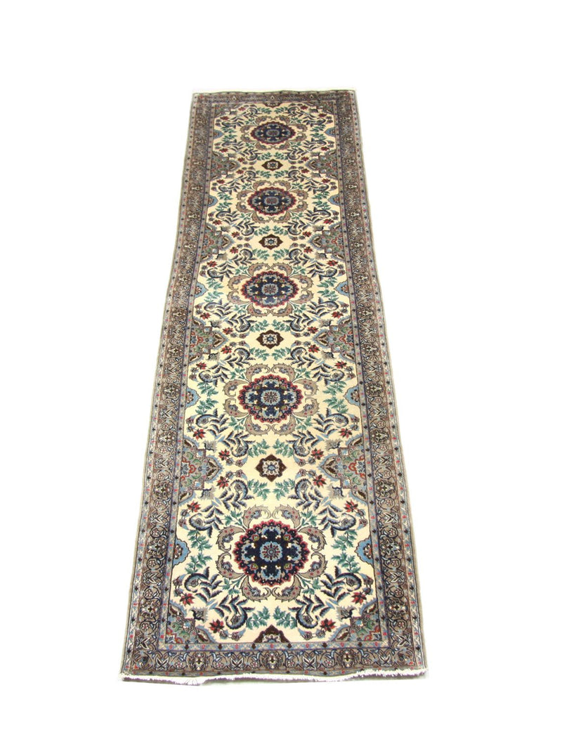 Runner Perser Rug - Isfahan - Premium - 305 x 80 cm - beige