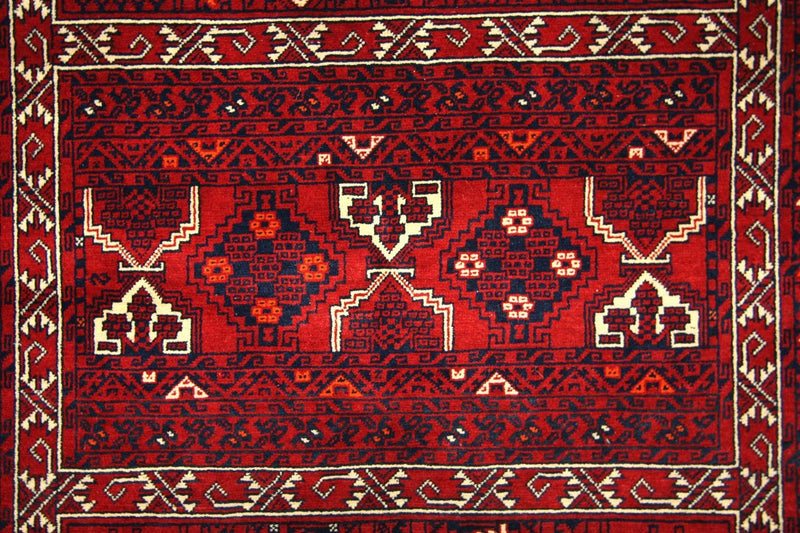 Afghan Rug - 250 x 166 cm - red
