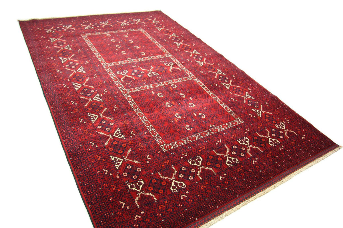 Afghan Rug - 250 x 166 cm - red