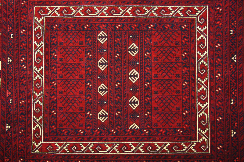 Afghan Rug - 250 x 157 cm - red