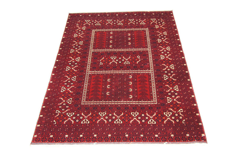 Afghan Rug - 250 x 170 cm - red