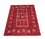 Afghan Rug - 248 x 158 cm - red