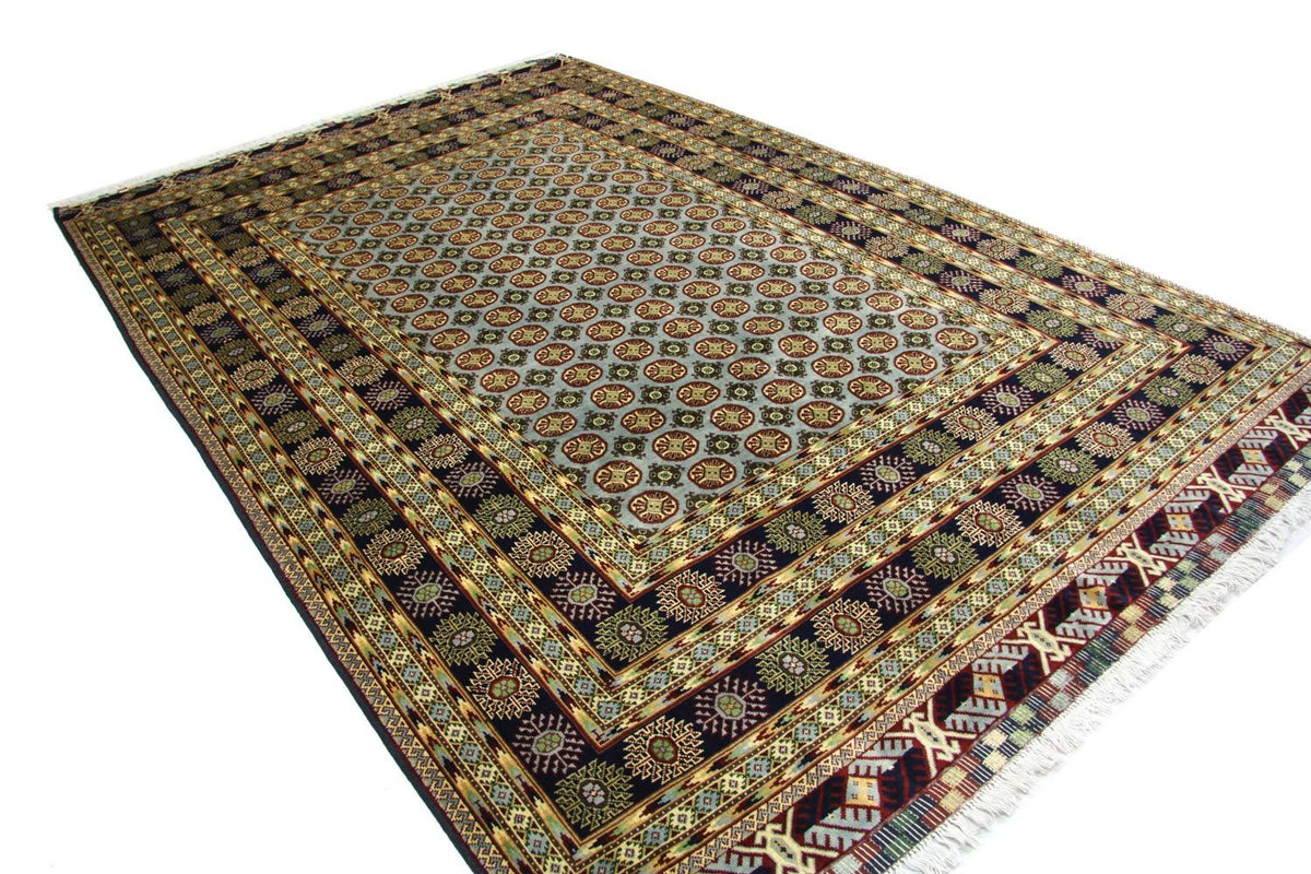 Afghan Rug - 298 x 199 cm - blue