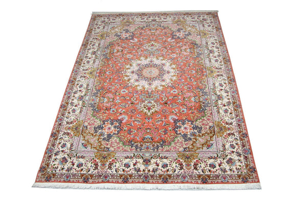 Perser Rug - Tabriz - Royal - 302 x 202 cm - orange