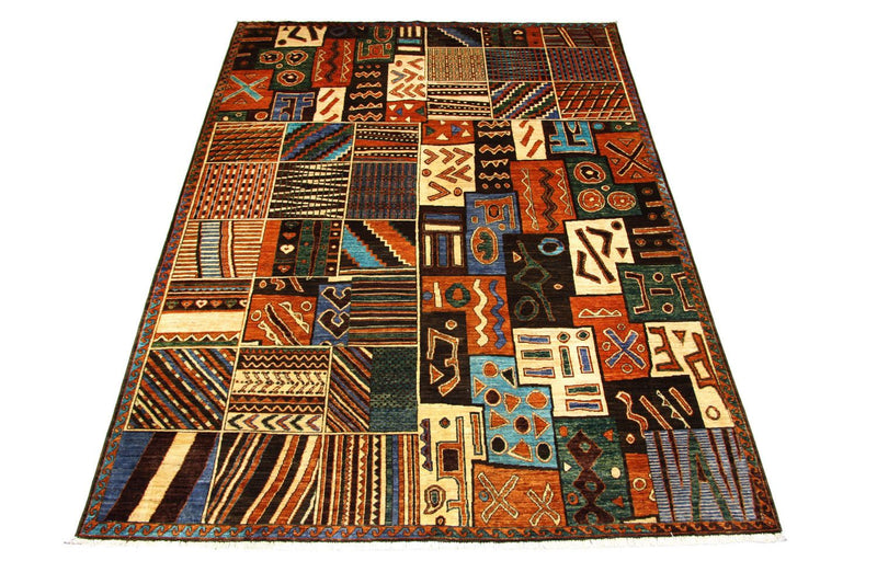 Afghan Rug - 305 x 220 cm - multicolored