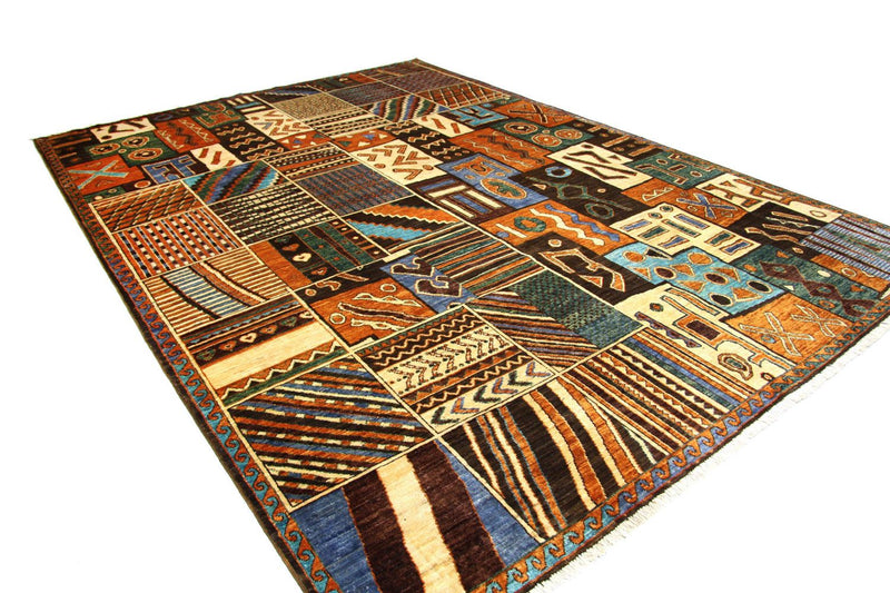 Afghan Rug - 305 x 220 cm - multicolored