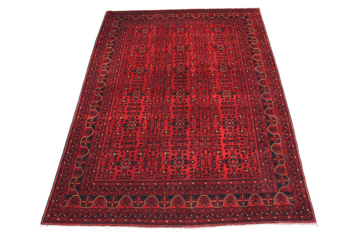 Afghan Rug - Kunduz - 290 x 207 cm - red
