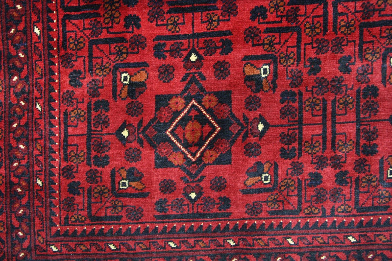 Afghan Rug - Kunduz - 290 x 207 cm - red