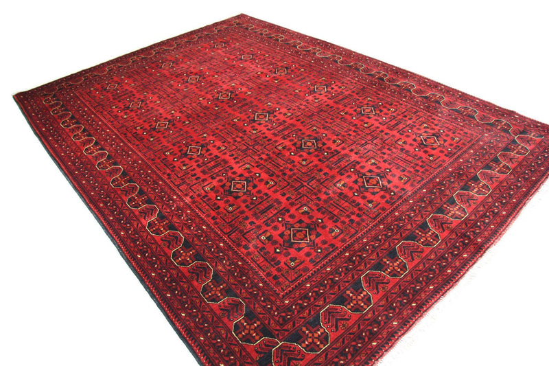 Afghan Rug - Kunduz - 290 x 207 cm - red