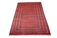 Afghan Rug - Bukhara - 296 x 191 cm - red