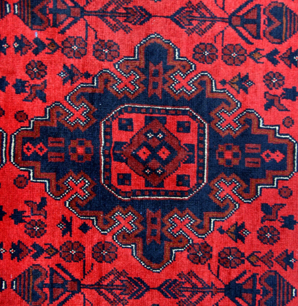 Afghan Rug - Kunduz - 292 x 197 cm - red