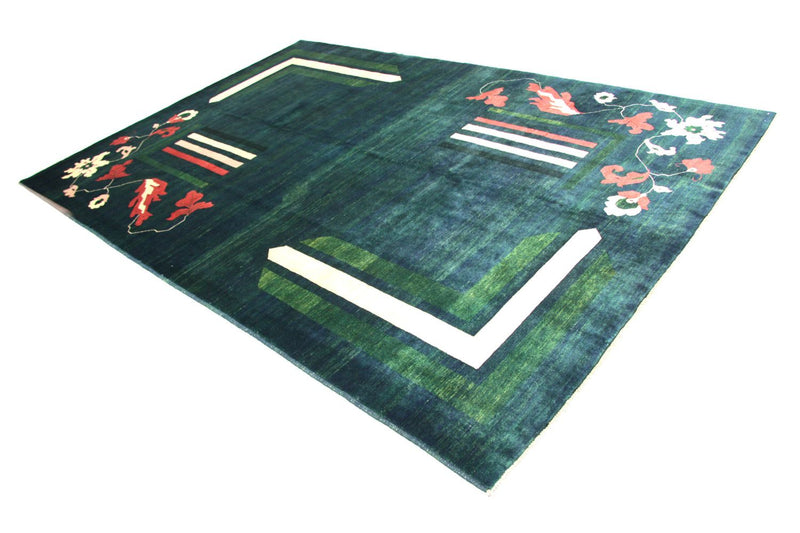 Ziegler Rug - Modern - 298 x 204 cm - blue