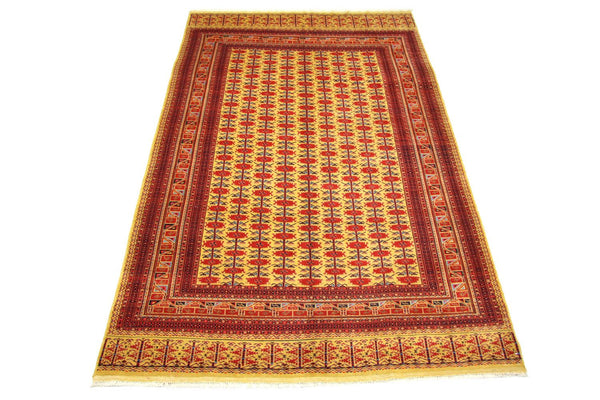 Afghan Rug - Bukhara - 298 x 200 cm - gold