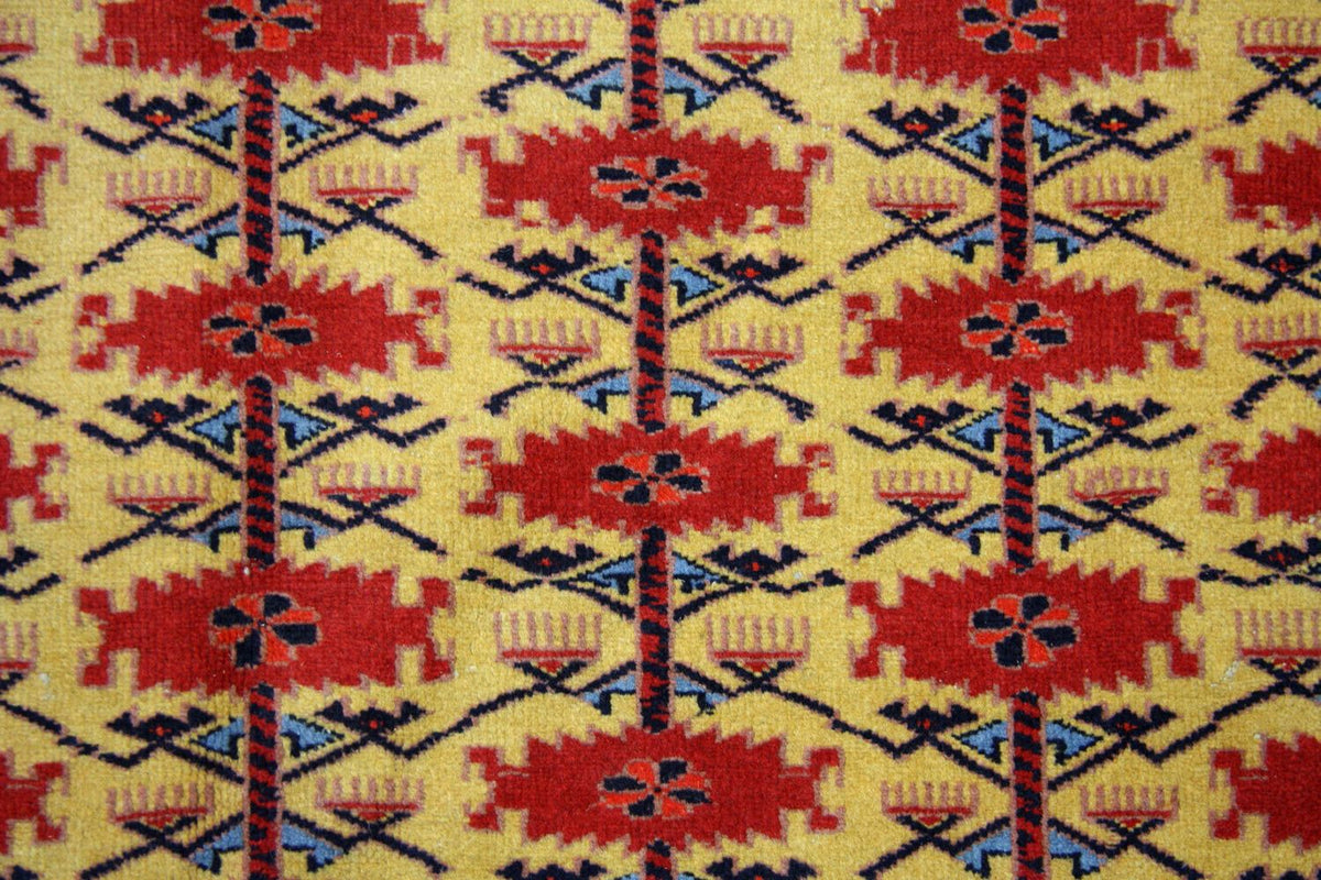 Afghan Rug - Bukhara - 298 x 200 cm - gold