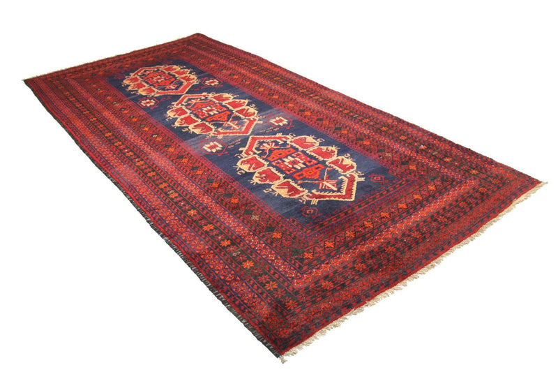 Runner Belutsch Rug - 294 x 142 cm - blue