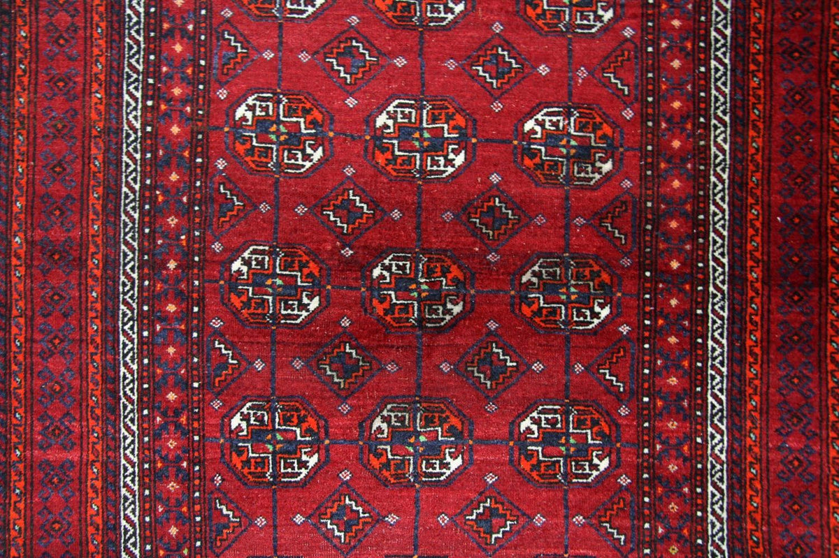 Belutsch Rug - 208 x 123 cm - red
