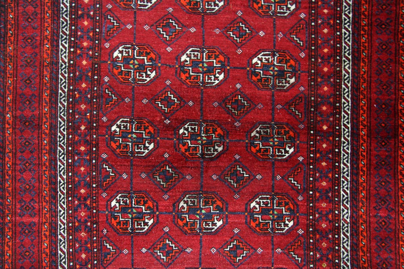 Belutsch Rug - 208 x 123 cm - red