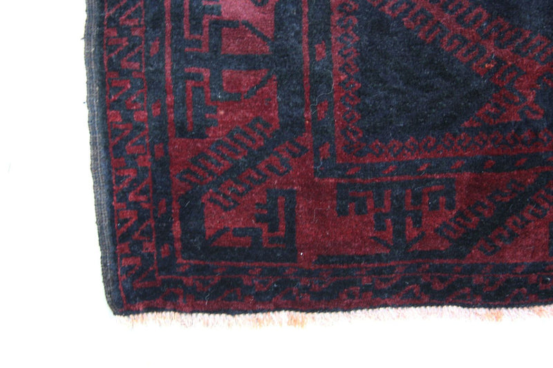 Belutsch Rug - 270 x 136 cm - blue