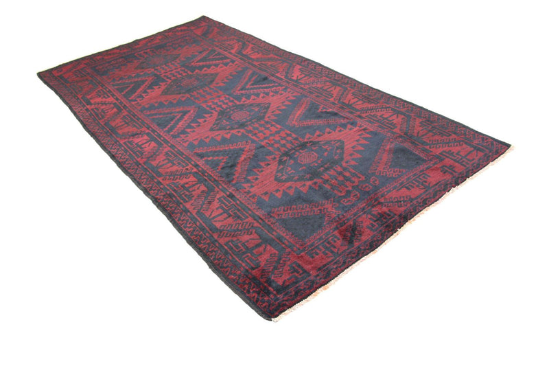 Belutsch Rug - 270 x 136 cm - blue