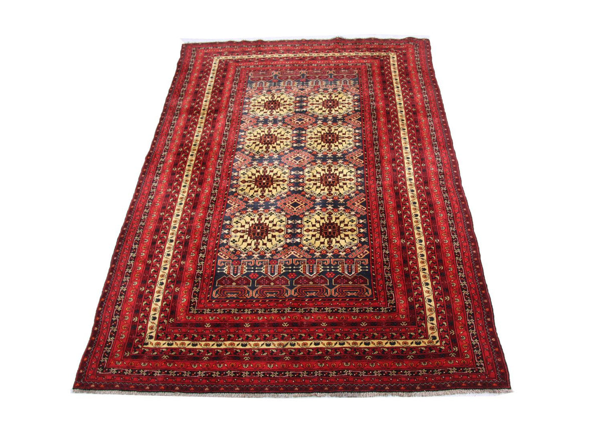 Afghan Rug - 288 x 195 cm - red