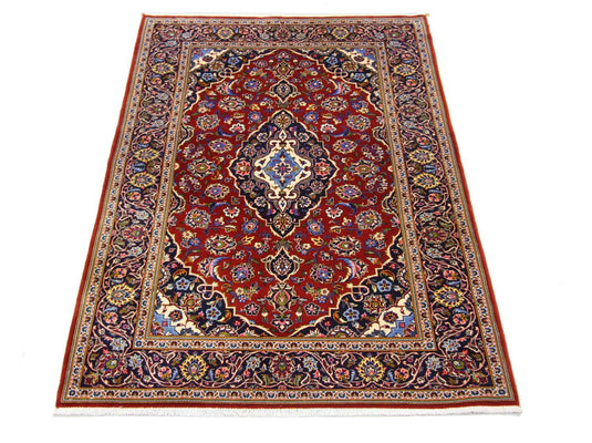 Perser Rug - Keshan - 204 x 138 cm - blue