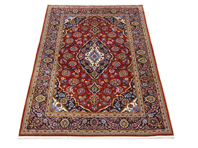 Kashan Rug 204x138cm - Persian Rugs