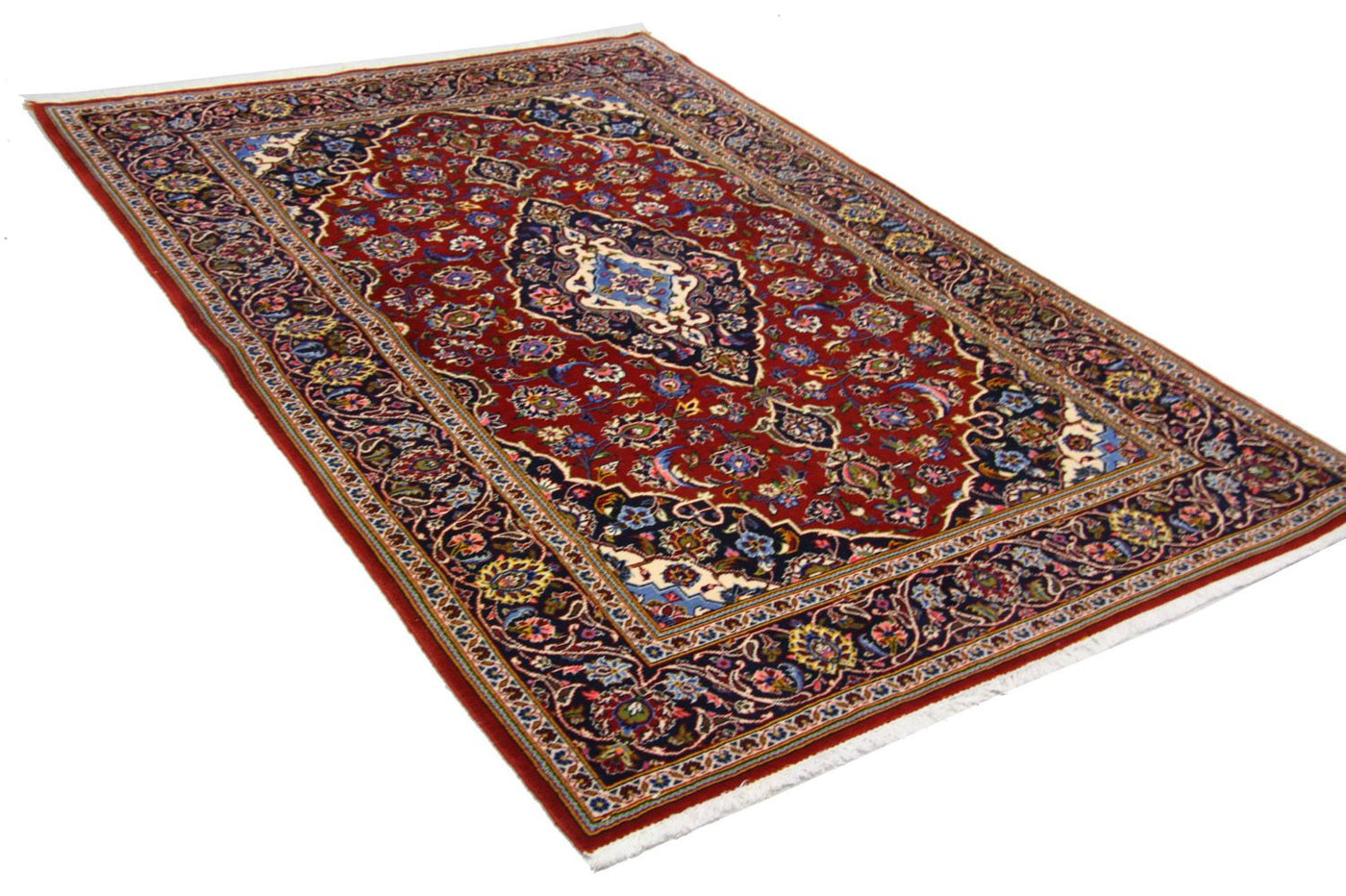 Kashan Rug 204x138cm - Persian Rugs