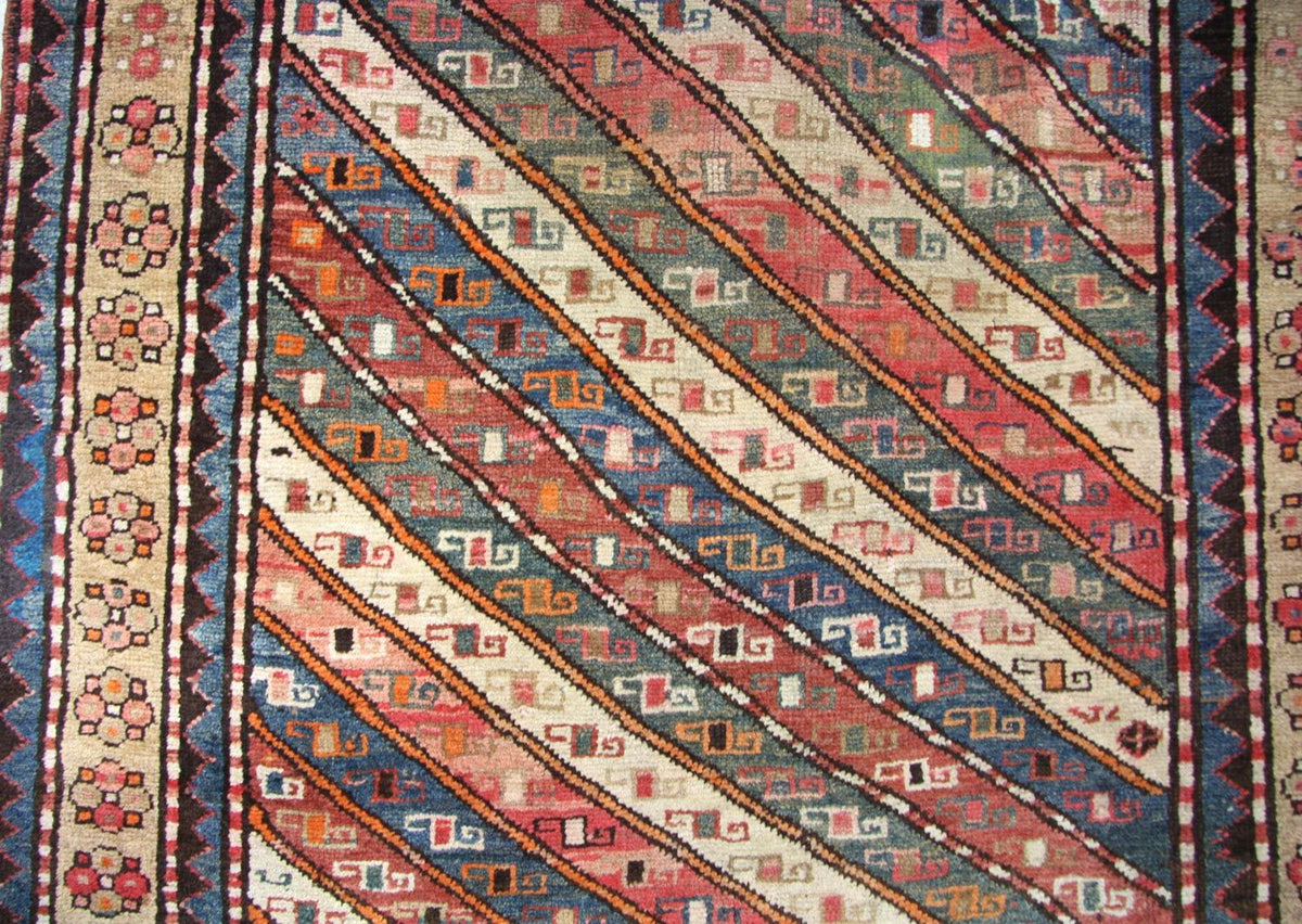 Runner Perser Rug - Nomadic - 373 x 120 cm - blue