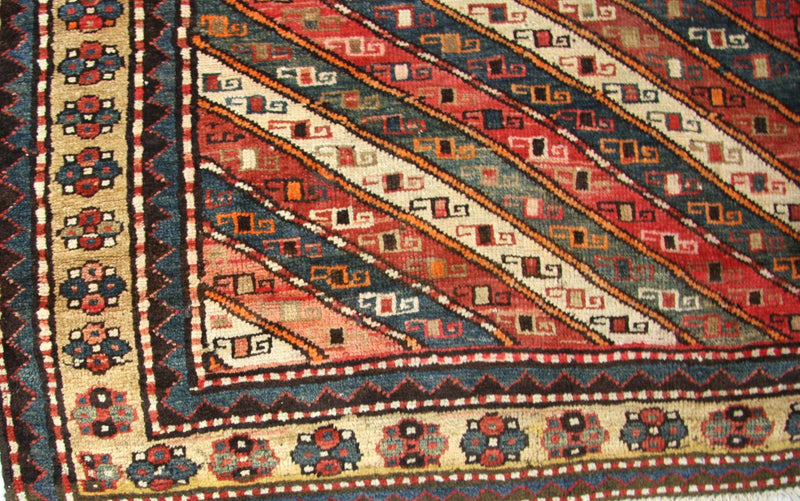 Runner Perser Rug - Nomadic - 373 x 120 cm - blue