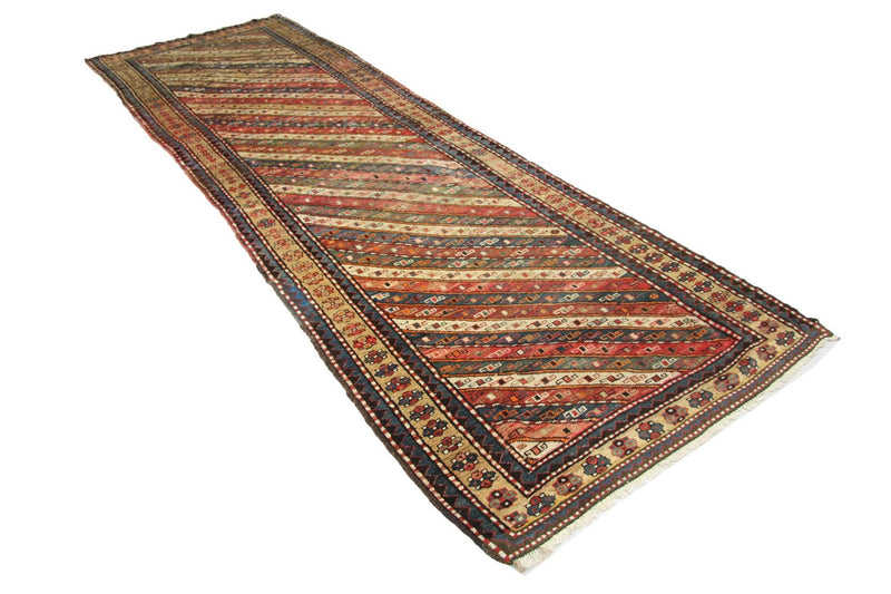 Runner Perser Rug - Nomadic - 373 x 120 cm - blue