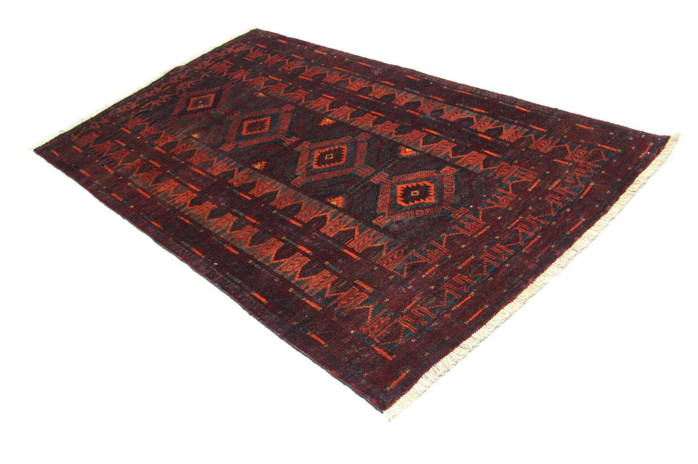 Afghan Rug 208x123cm - Oriental Rug
