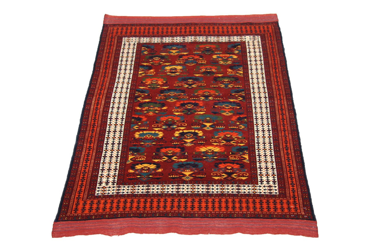 Afghan Rug - 160 x 130 cm - rust