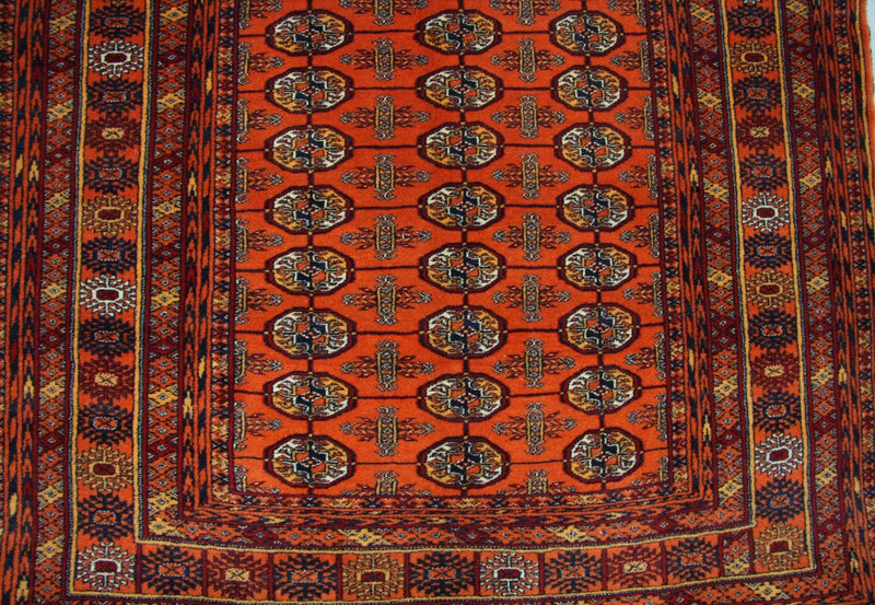 Afghan Rug - 177 x 119 cm - orange